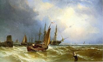 unknow artist Seascape, boats, ships and warships. 143